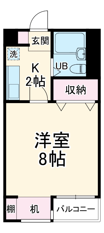 アルパイン市ヶ尾の間取り