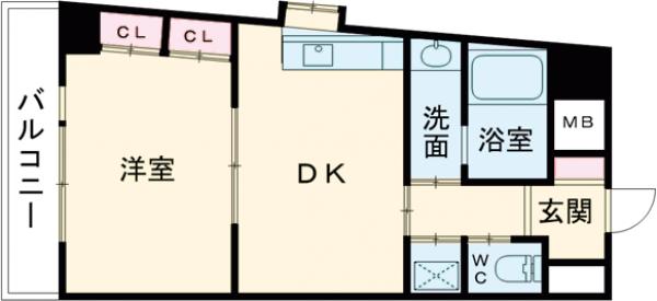 ヴァンベール青葉台の間取り