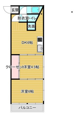 秋葉コーポの間取り