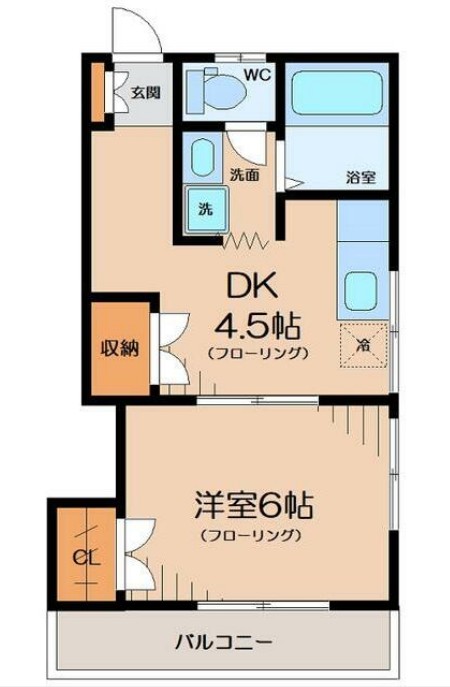 第2大しま荘の間取り