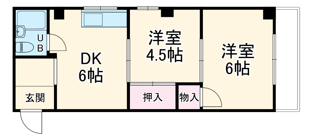 シャルル大和田の間取り