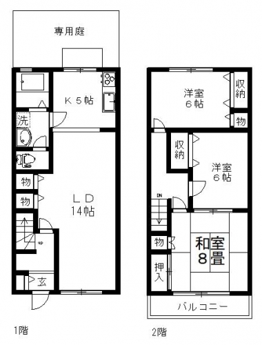 クヴィンテットの間取り