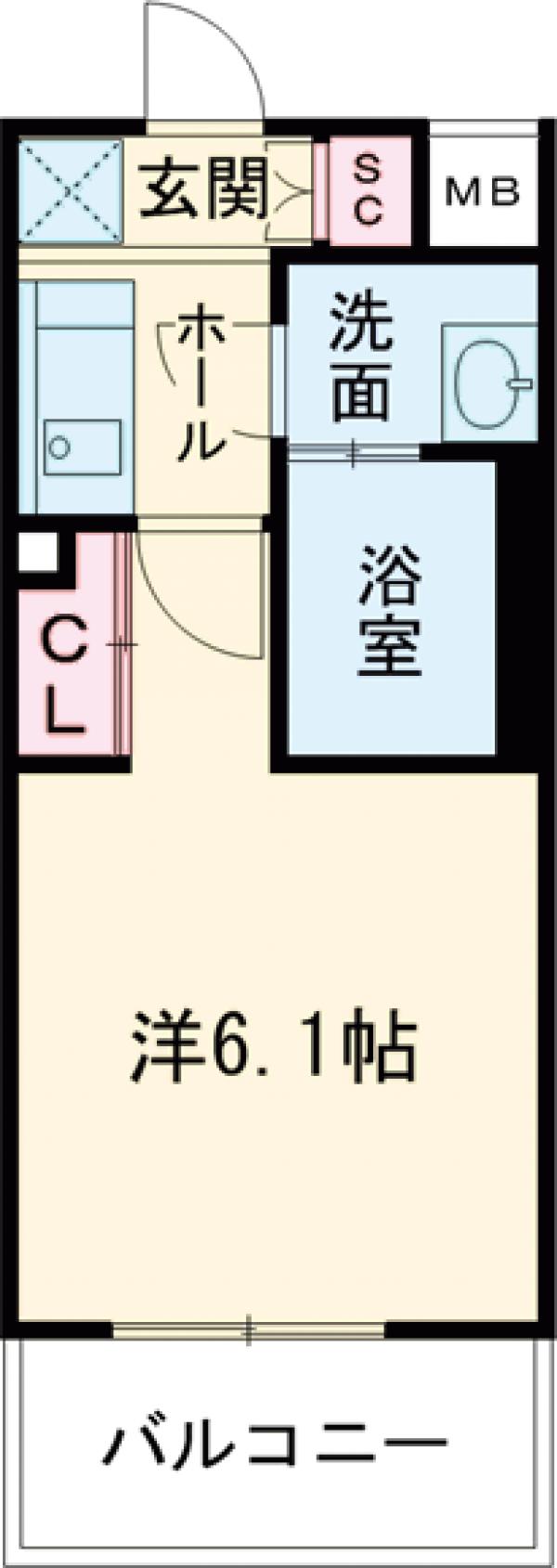 KDXレジデンス中延の間取り