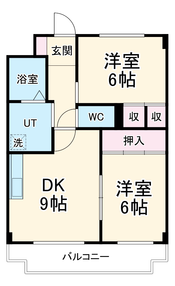 ブラウンハウスの間取り