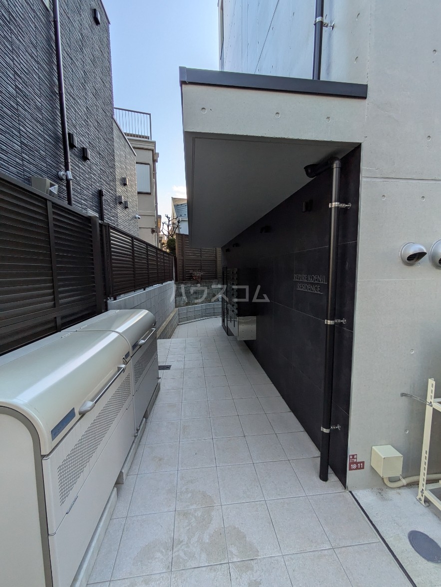 10/18 バルコニー
