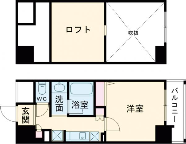 ミュゼ南麻布の間取り