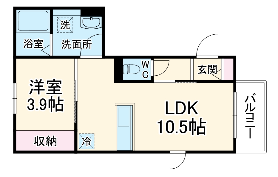 LUM HEIGHTSの間取り