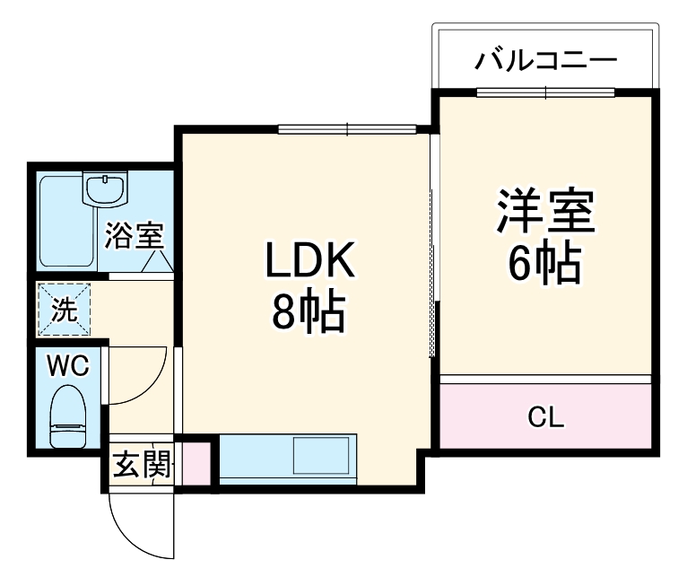 中野ハイツの間取り