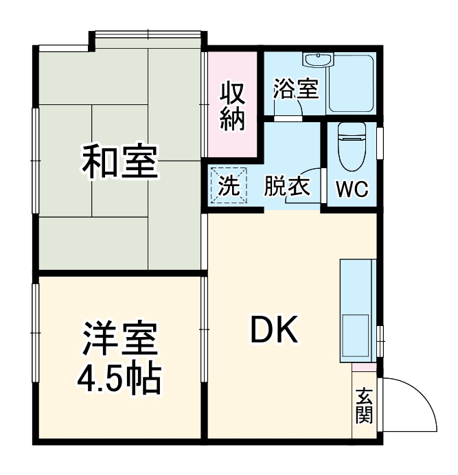 いずみのハイツの間取り