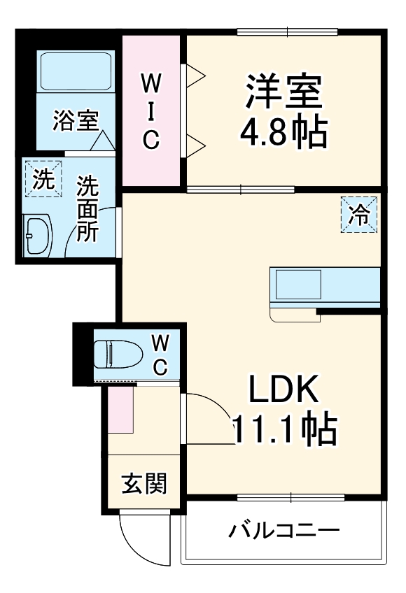 アンジュの間取り