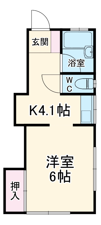 レピュート関根の間取り