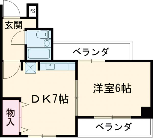 コアファースト山下の間取り