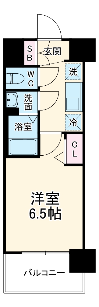 ララプレイス京橋シティオスの間取り