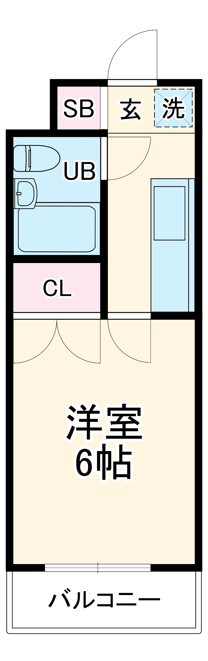 リバーヒルズ日吉の間取り