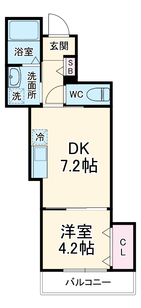ファーストコート日進の間取り