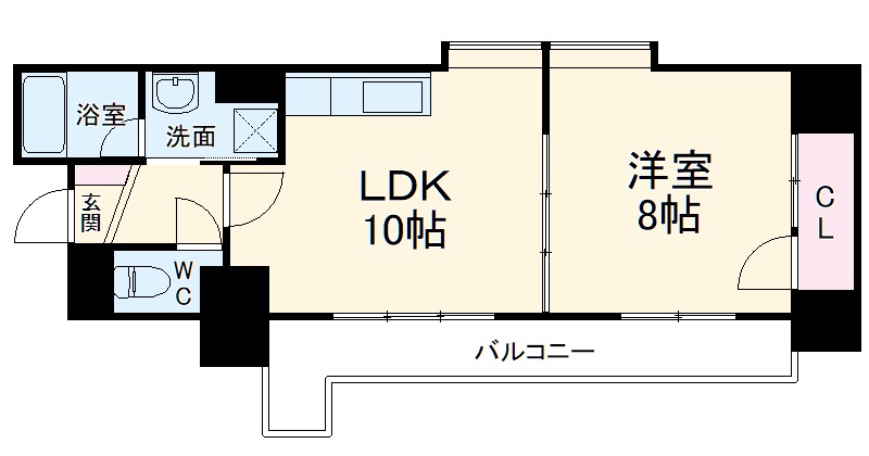 ゴールドハイツ渡辺の間取り