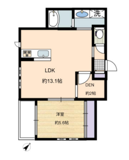 KEN' S HOUSEの間取り