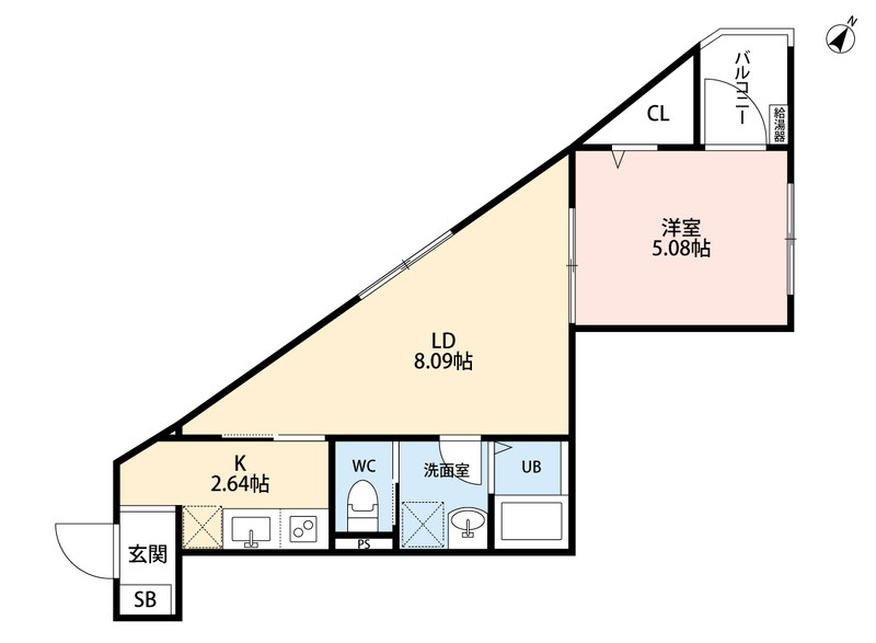 立川セイワレジデンスⅢの間取り
