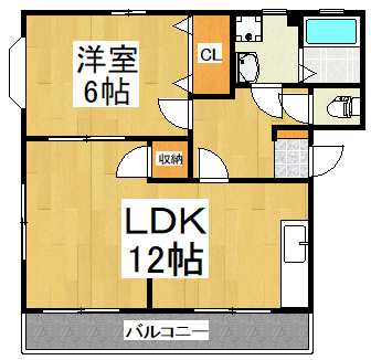 ローズプラザの間取り