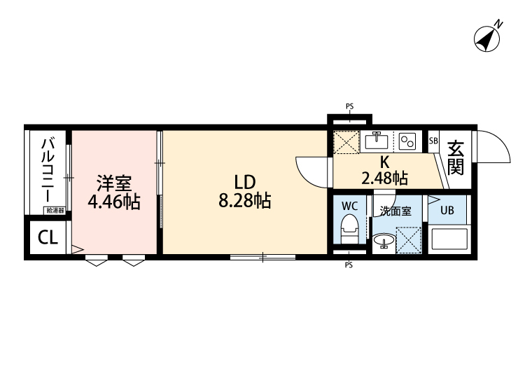 立川セイワレジデンスⅢの間取り