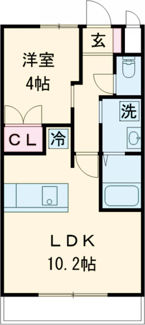 大鈴樹Ⅱの間取り