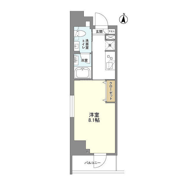リテラス三ノ輪の間取り