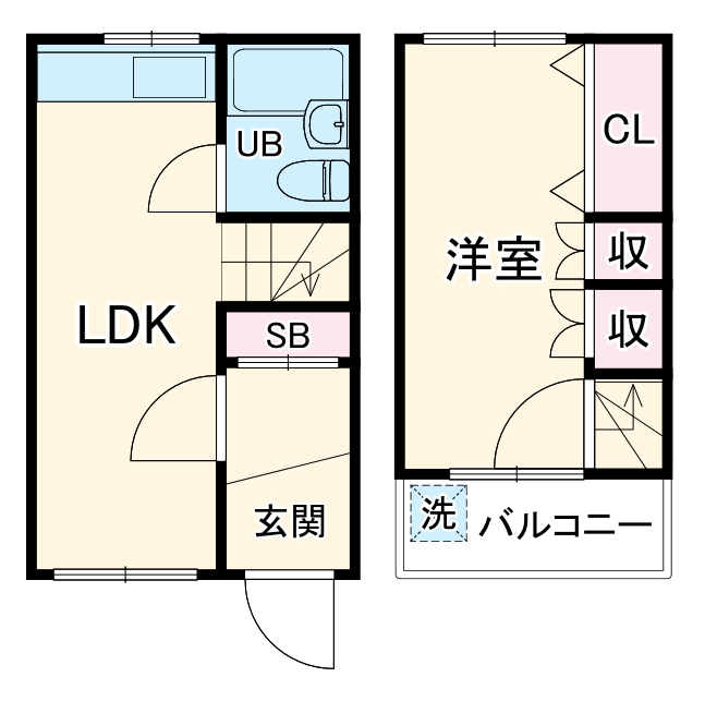ローズガーデンハウスS89番館の間取り