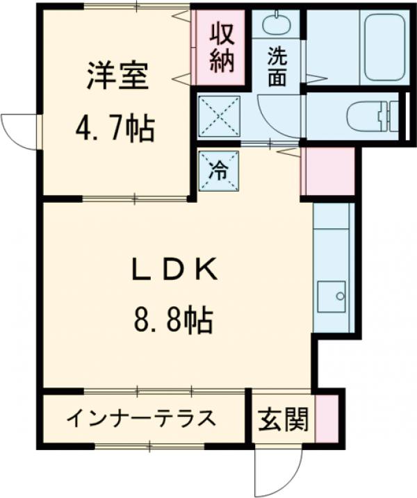 グランフェリスの間取り