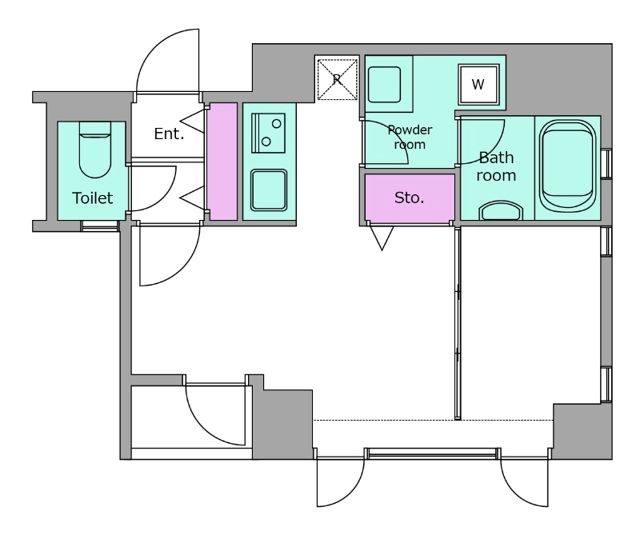 レジディア文京千石の間取り