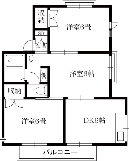 クリーンパレスの間取り