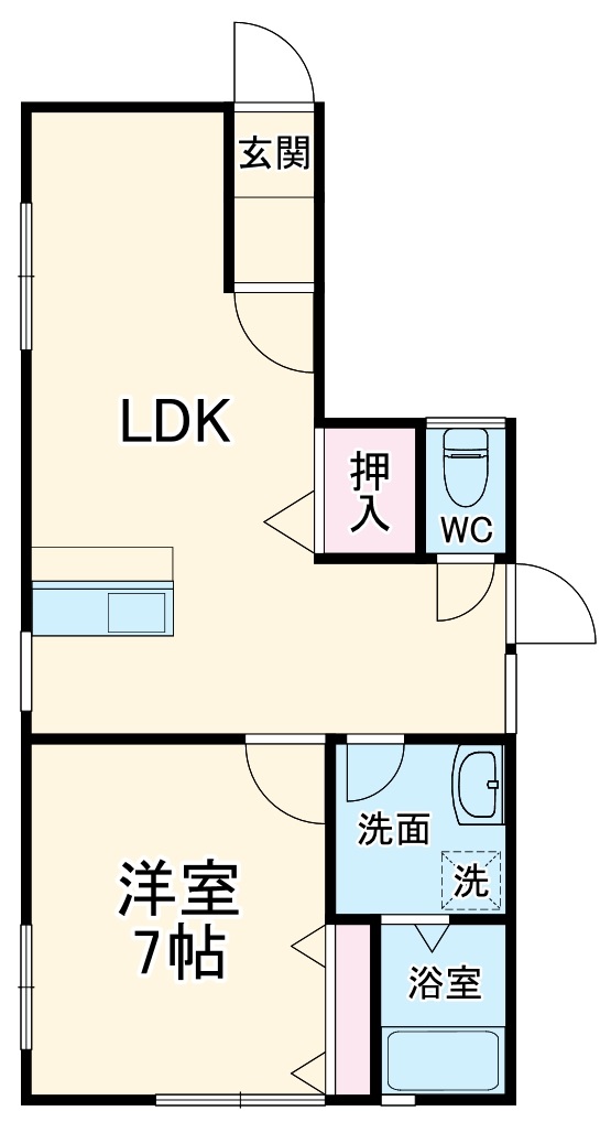 プランドールの間取り