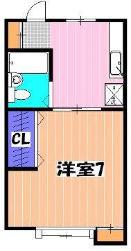 ハイコーポ本八幡の間取り