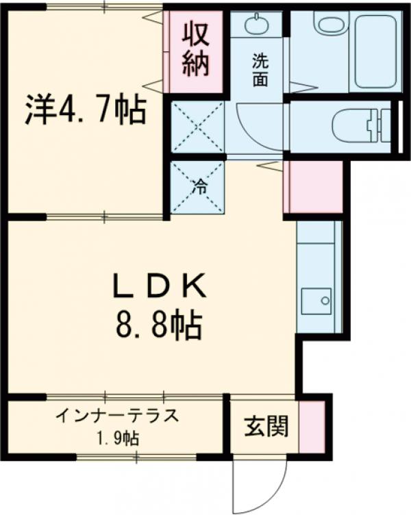 グランフェリスの間取り