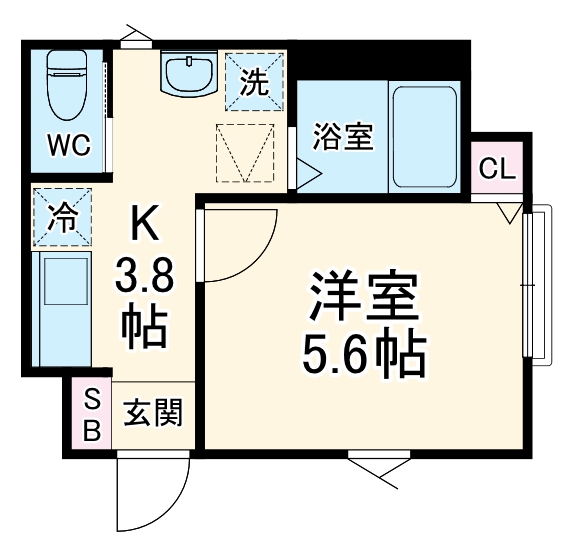 さくらコーポの間取り