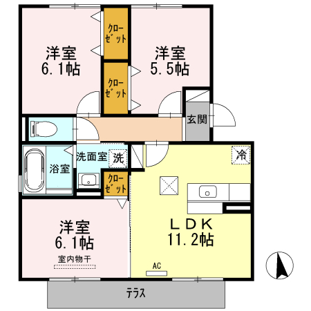 リブラ・レオの間取り