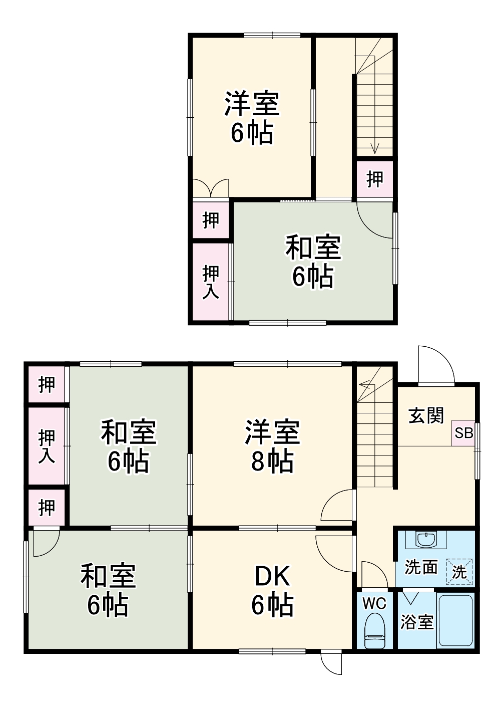 フカホームすみれ台の間取り