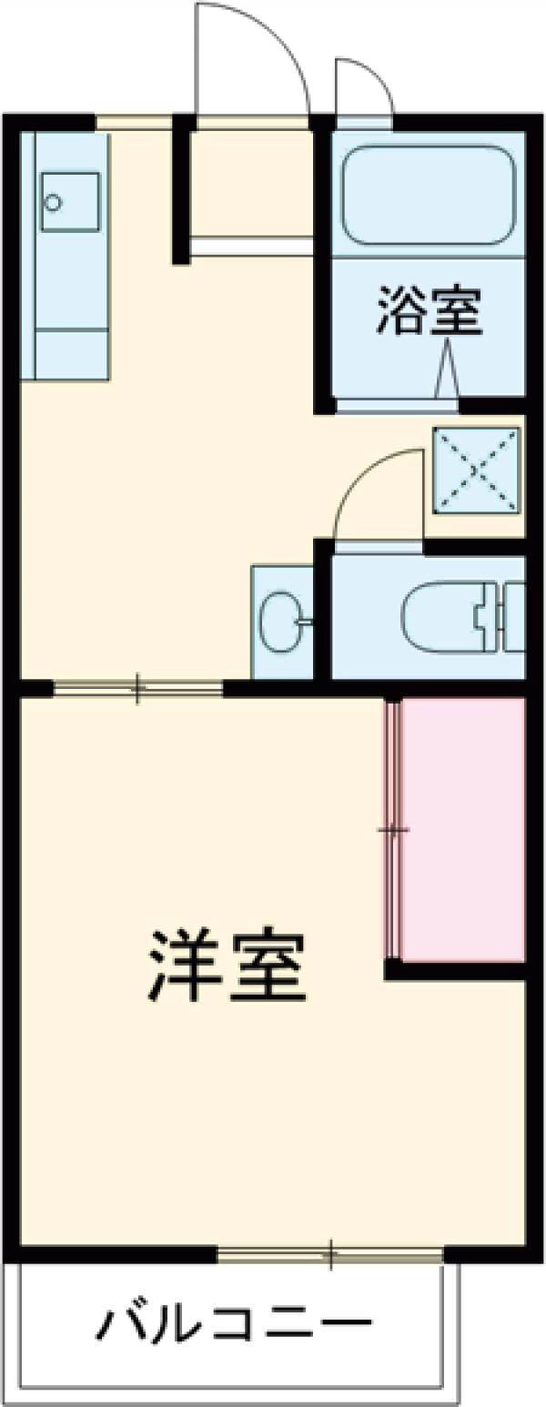 メゾンアルテミスB号棟の間取り