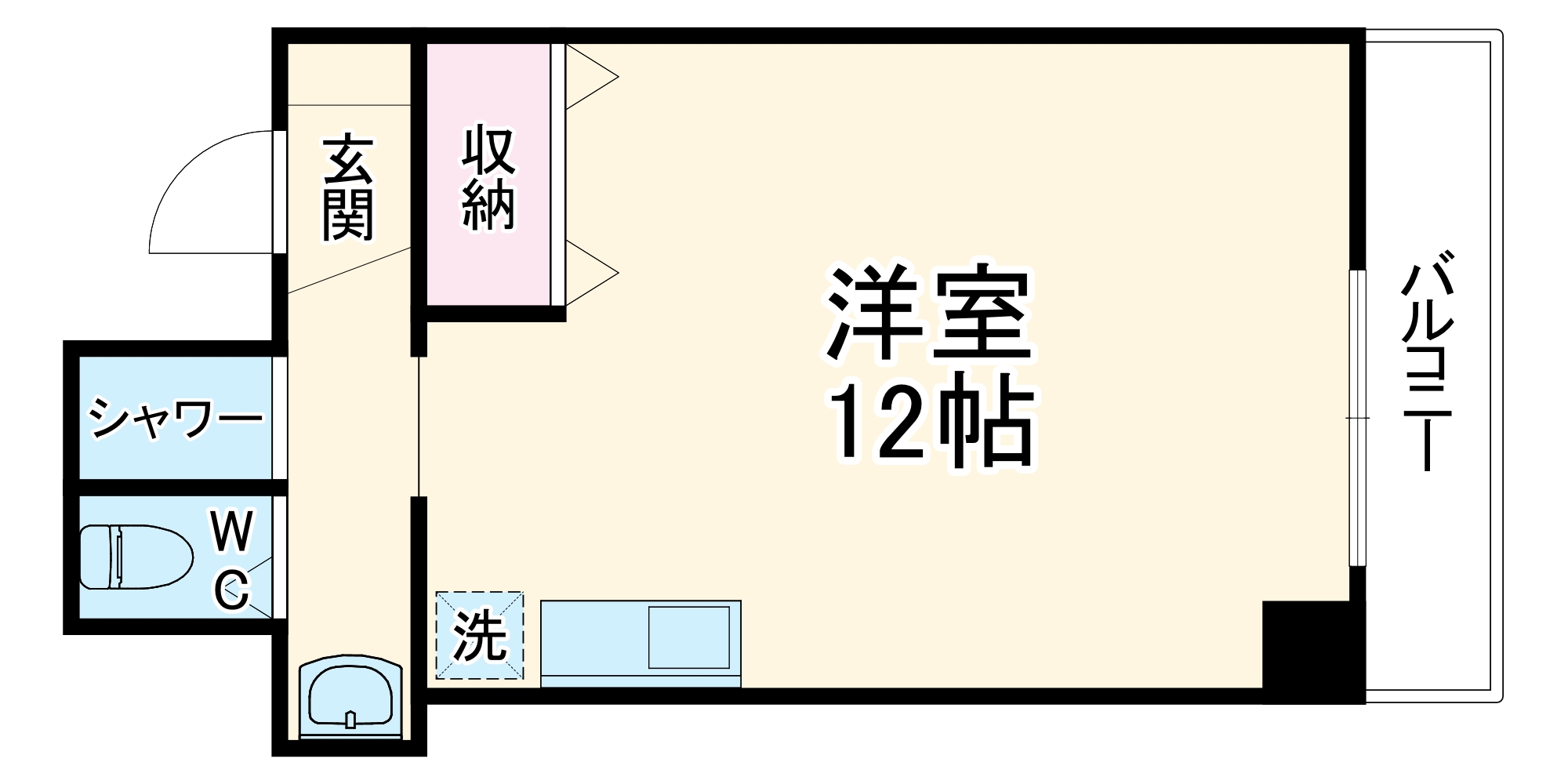 アルス天満橋の間取り