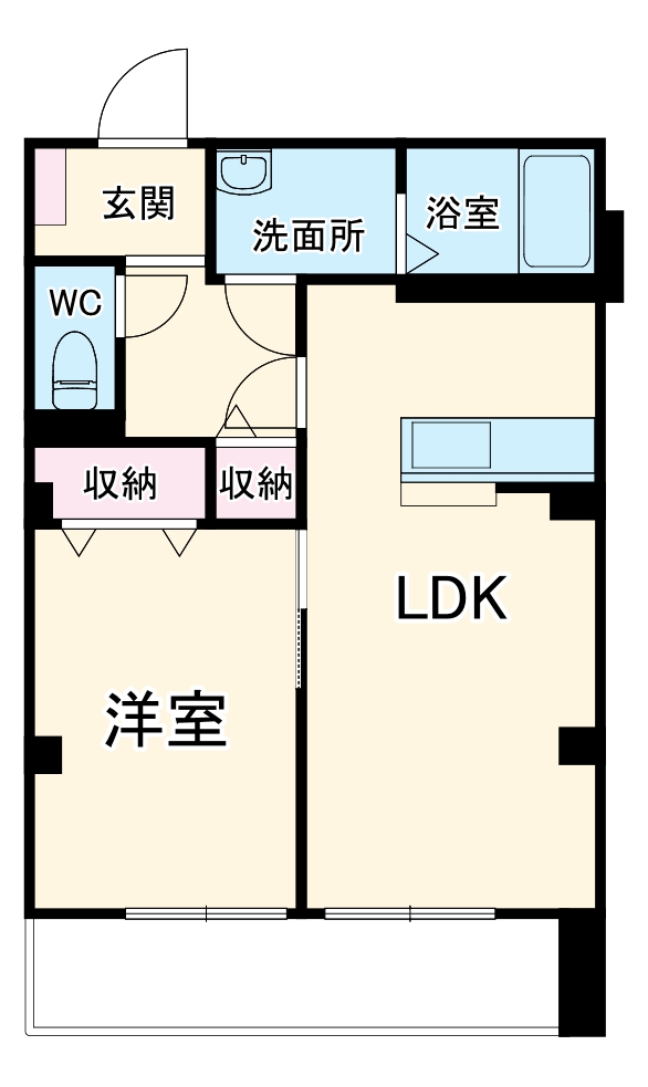 ビューノ市野の間取り