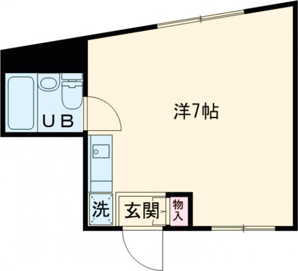 マンションかつらの間取り