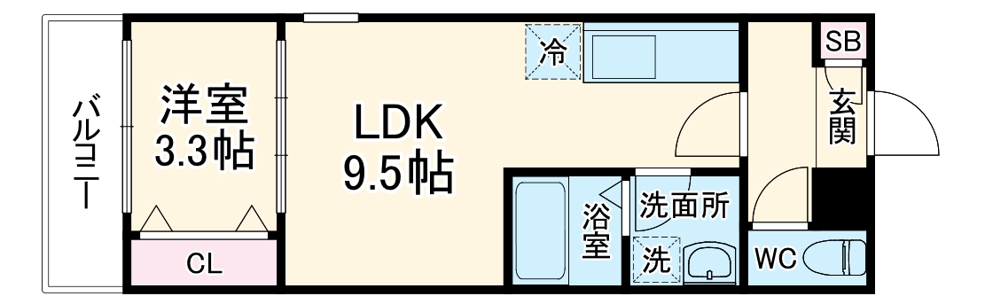 (仮称)ジーメゾン狭山東三ツ?トレリーヴの間取り