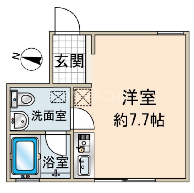 sebosebo溝の口の間取り
