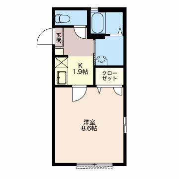 秋桜Miaiの間取り