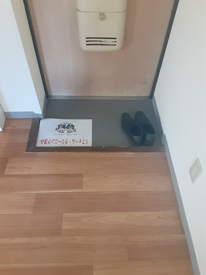 8/28 玄関
