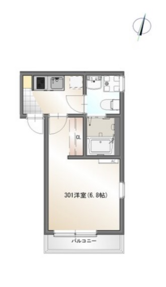 COAST TERRACE 中海岸の間取り