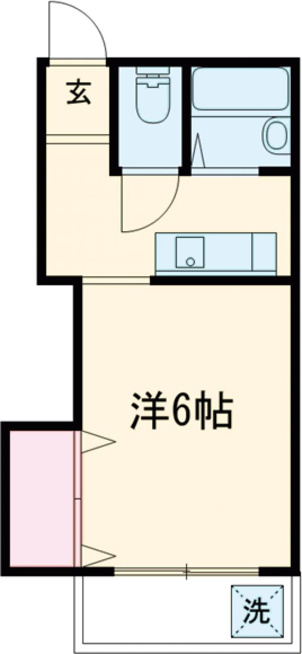 豊園コーポの間取り