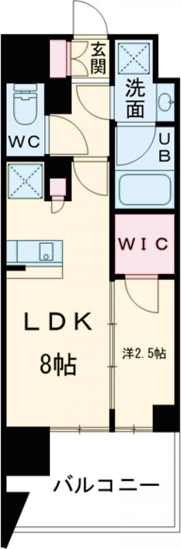クレストコート東陽町の間取り