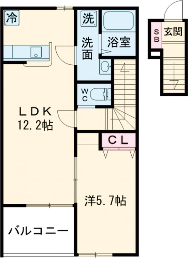 EXCELLENT COURTの間取り