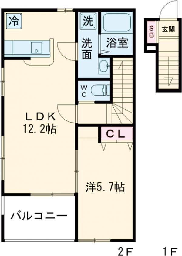 EXCELLENT COURTの間取り