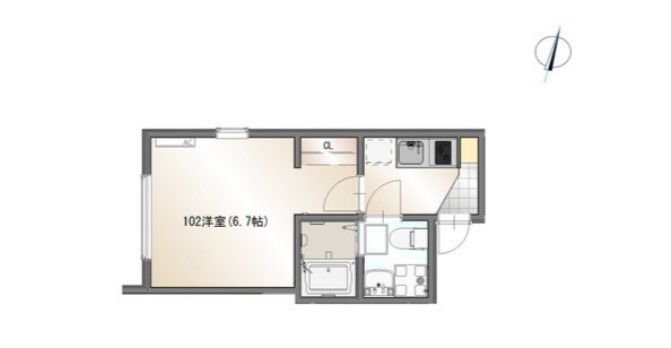 COAST TERRACE 中海岸の間取り